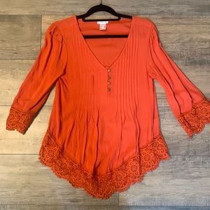 Venus, flowy boho top
